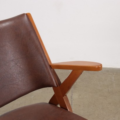 Armchair Leatherette Italy 1960s