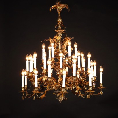 antiguo, candelabro, candelabros antiguos, candelabro antiguo, candelabro italiano antiguo, candelabro antiguo, candelabro neoclásico, candelabro del siglo XIX, candelabro ecléctico de bronce dorado