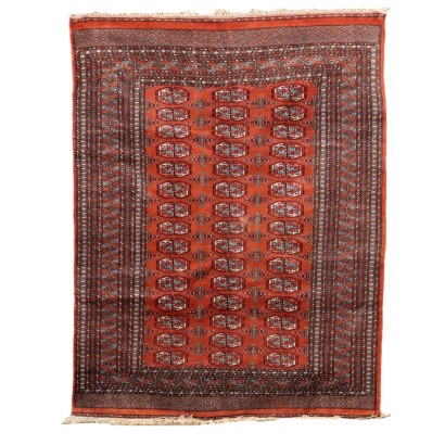Bokhara Carpet Wool Fine Knot Pakistan XX Century