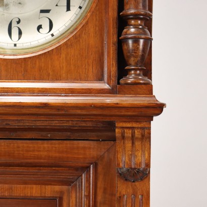 Pendulum Clock Walnut England XIX-XX Century