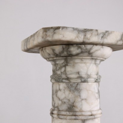 Paar Säulen Marmor Italien XX Jhd