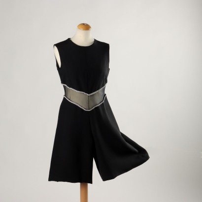 Robe Vintage Tissu Taille M Italie Années 1960-1970
