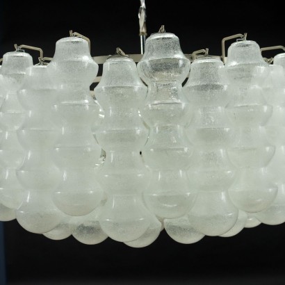 Ceiling Lamp Glass Italy 1960s
