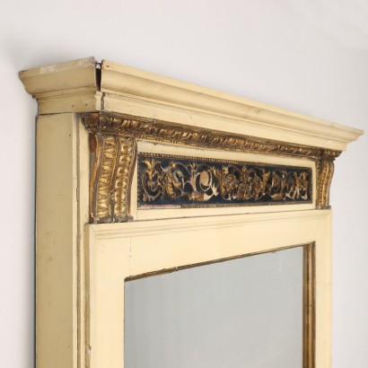 Neoclassical Style Fireplace Wood Italy XIX Century