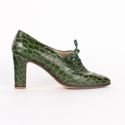 Zapatos Vintage Verdes