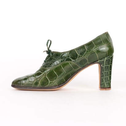 Zapatos Vintage Verdes