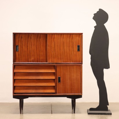 Highboard Wood Italy 1960s