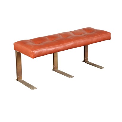 Bench Leatherette Italy 1960s