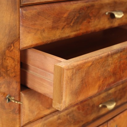 Cupboard Walnut Italy 1950s-1960s