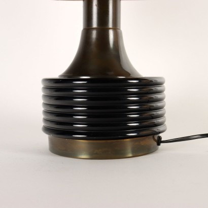 Lampe de Table Aluminium Italie Années 1960