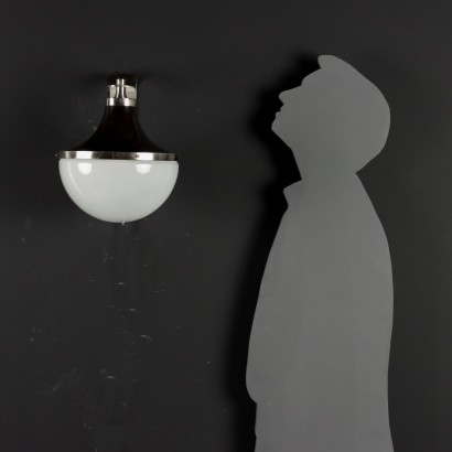 Wandlampe Pi Parete Artemide Glas Italien 1960er