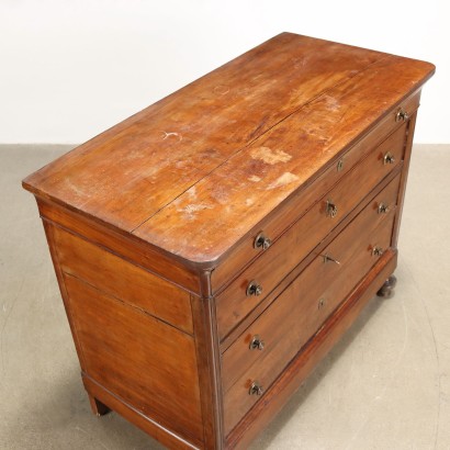 French Chest of Drawers Marble Top 19th Century