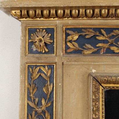 Fireplace Neoclassical Style Wood Italy XIX Century