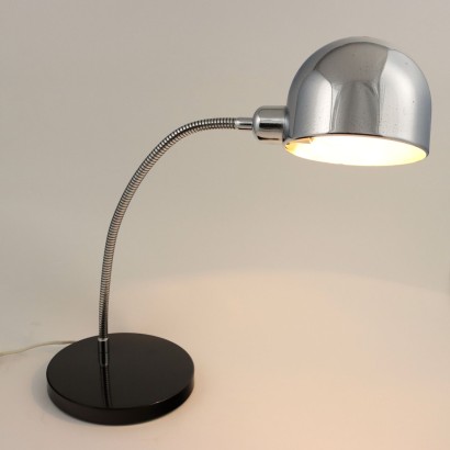 Lampe de Table Reggiani Métal Chromé Italie Années 1960