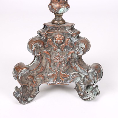 Candle-Holder Shear Plate Italy XVIII Century