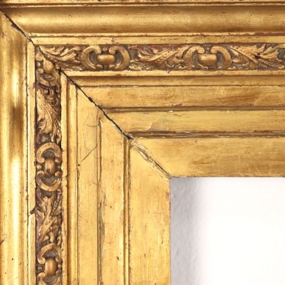 Large Frame Eclectism Plaster Italy XIX-XX Century