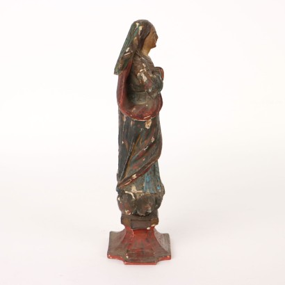 Die Heilige Jungfrau Holz Italien XVIII Jhd