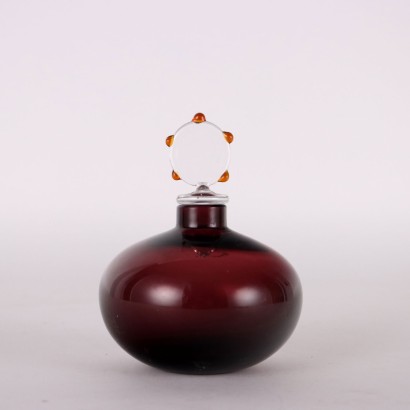 Venini Bottle in Original Box Glass Italy 1990