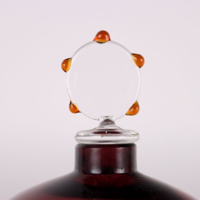 Venini Bottle in Original Box Glass Italy 1990
