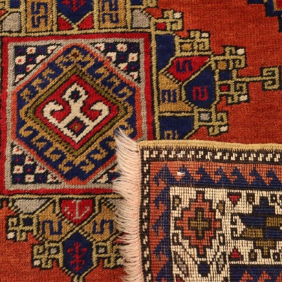 Kazak Teppich Wolle Großer Knoten Türkei 1990er