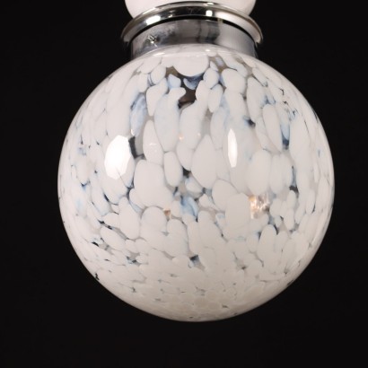 Ceiling Lamp Glass Italy 1960s-1970s