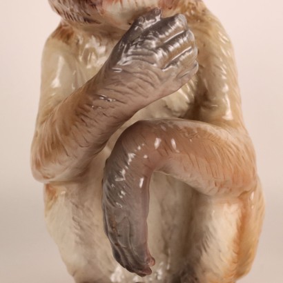 Scimmia in Ceramica Manifattura Ronzan