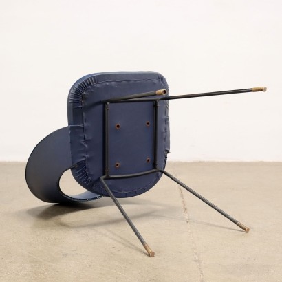 arte moderno, diseño de arte moderno, silla, silla de arte moderno, silla de arte moderno, silla italiana, silla vintage, silla de los años 60, silla de diseño de los años 60, silla Gastone Rin 'DU', Gastone Rinaldi