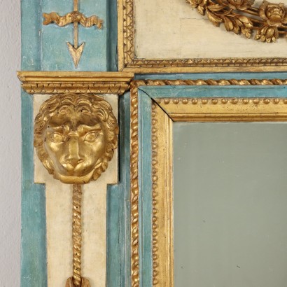 Spiegel Neoklassik Holz Italien XVIII Jhd