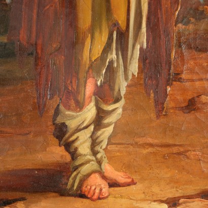 Beggar Oil on Canvas XIX Century