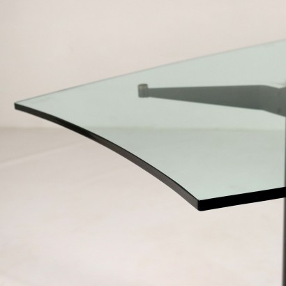 IVM Conference Table Glass Italy 1990s