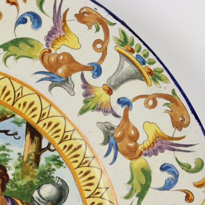 Parade Plate Ceramic Italy XX Century