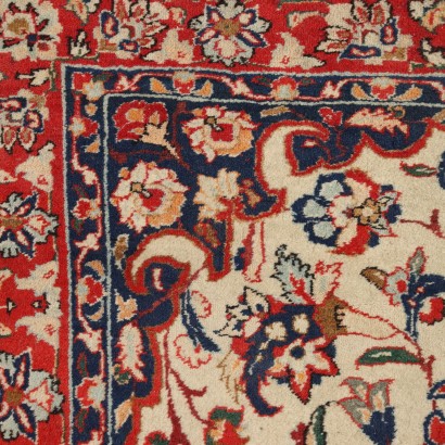 Isfahan Teppich Wolle Feiner Knoten Iran 1980er-1990er