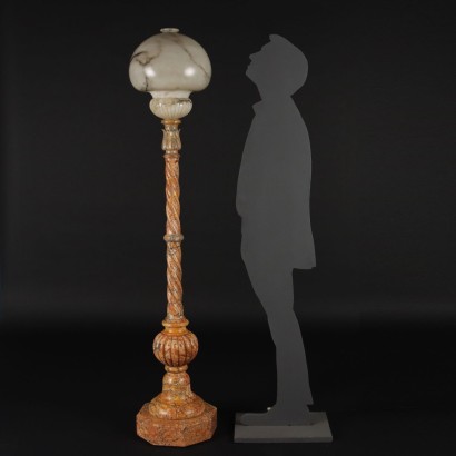 Floor Lamp Marble Italy XX Century