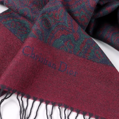 Dior Scarf Wool France XX Century