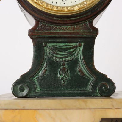Countertop Clock Marble France XIX Century