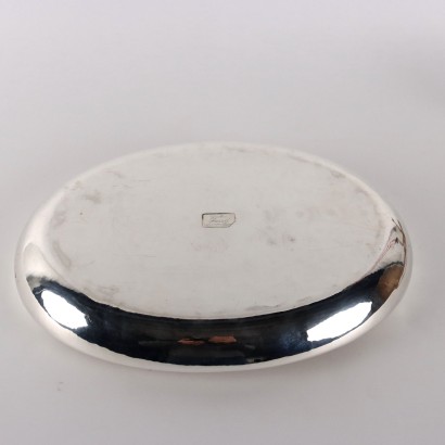 Tablett Arg. Vavassori Silber Italien 1960er-1970er