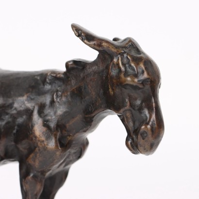 Donkey Sculpture Bronze Italy XX Century