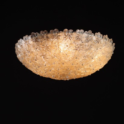 Ceiling Lamp Metal Italy 1960s