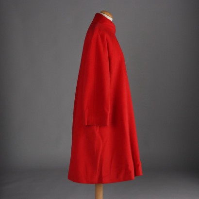 Abrigo vintage rojo Les Copains