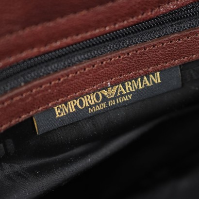 E. Armani Bag Leather Italy