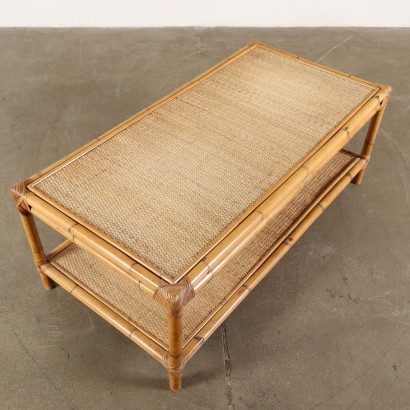 Coffee Table Bamboo Italy 1980s