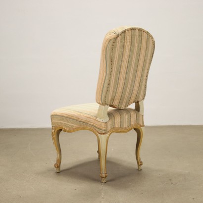 antigüedades, silla, sillas antiguas, silla antigua, silla italiana antigua, silla antigua, silla neoclásica, silla siglo XIX, Grupo de Sillas Eclecticismo