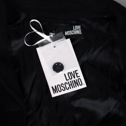 Vintage Mantel Love Moschino Wolle Gr. 42