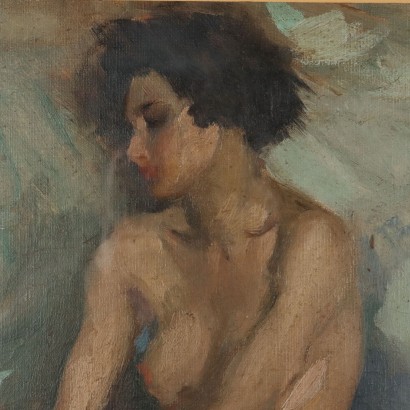 Pintado con Desnudo Femenino
