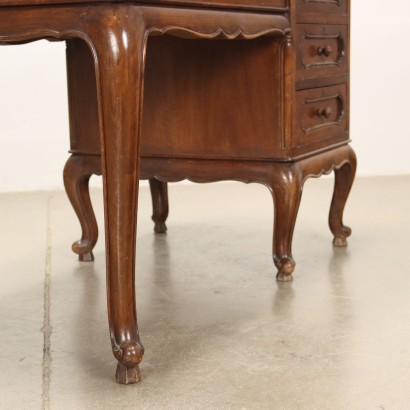 Bureau Style Baroque Bois Italie XXe Siècle