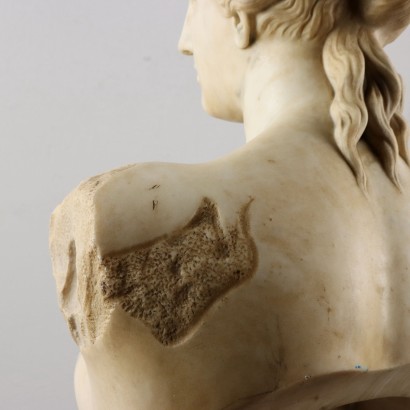 Copie de la Vénus de Milo Buste en Marbre Blanc Italie XXe Siècle