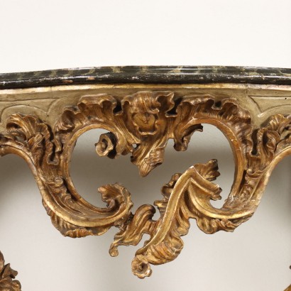 Console Baroque Pinewood Italy XVIII Century