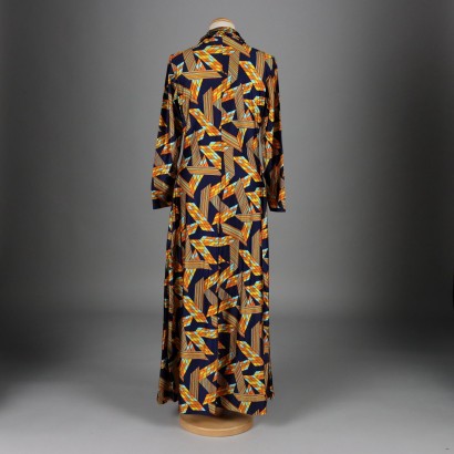 Vintage Kleid Fiber Gr. 42 Italien 1970er