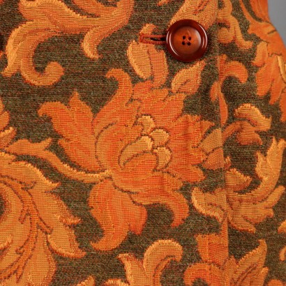 Vintage Mantel Baumwolle Gr. 38/40 England 1970er-1980er