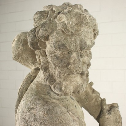 Hercule Sculpture Baroque Pierre Italie XVIIIe Siècle